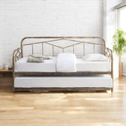 Hackney Metal Day Bed With Trundle