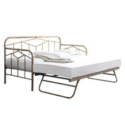 Hackney Metal Day Bed With Trundle