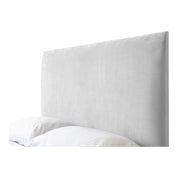Harlech Plain Modern Fabric Upholstered Bed Frame