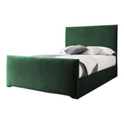 Harlech Plain Modern Fabric Upholstered Bed Frame