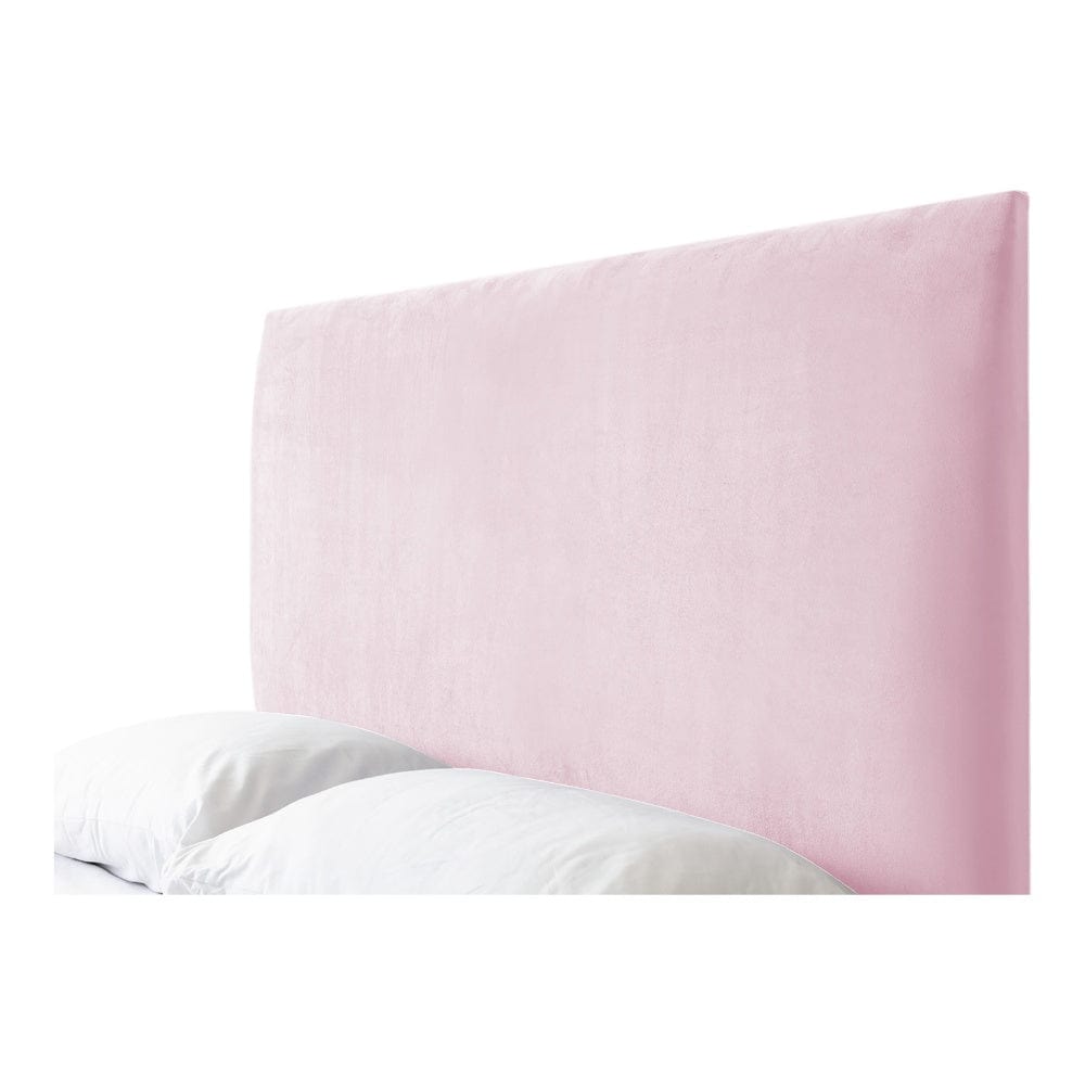 Harlech Plain Modern Fabric Upholstered Bed Frame