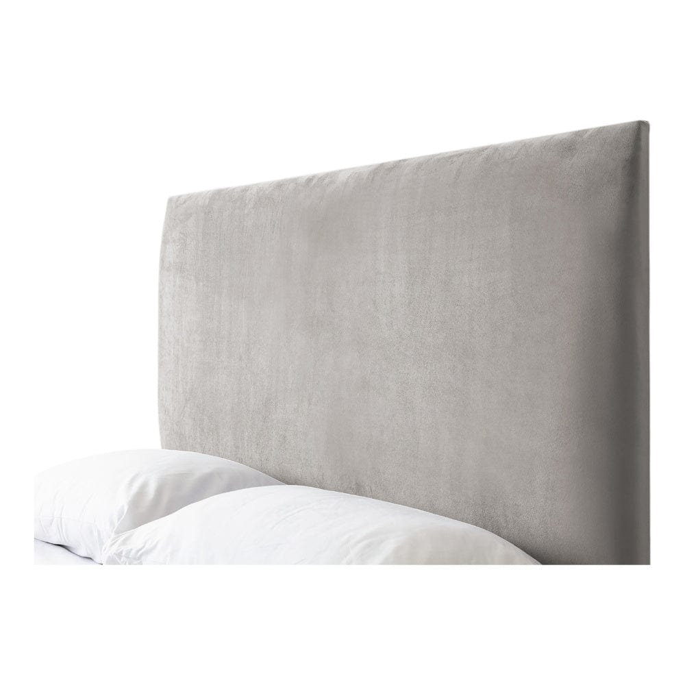 Harlech Plain Modern Fabric Upholstered Bed Frame