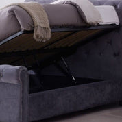Haslington Upholstered Ottoman Storage Bed