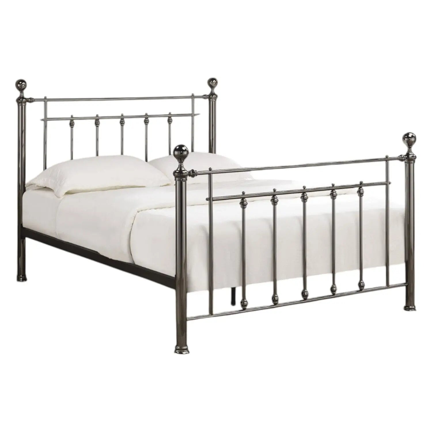 Islington Black Chrome Metal Bed Frame