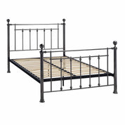 Islington Black Chrome Metal Bed Frame