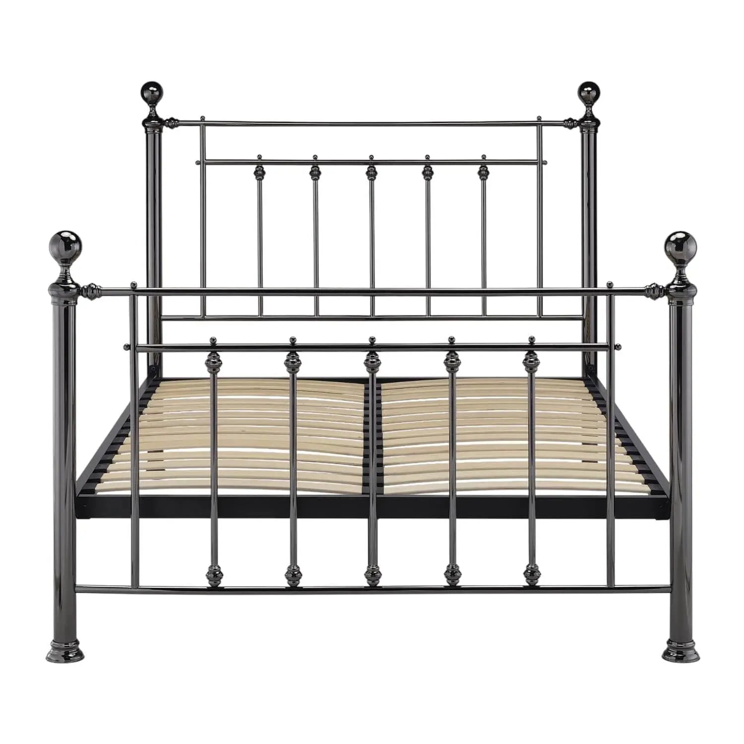Islington Black Chrome Metal Bed Frame