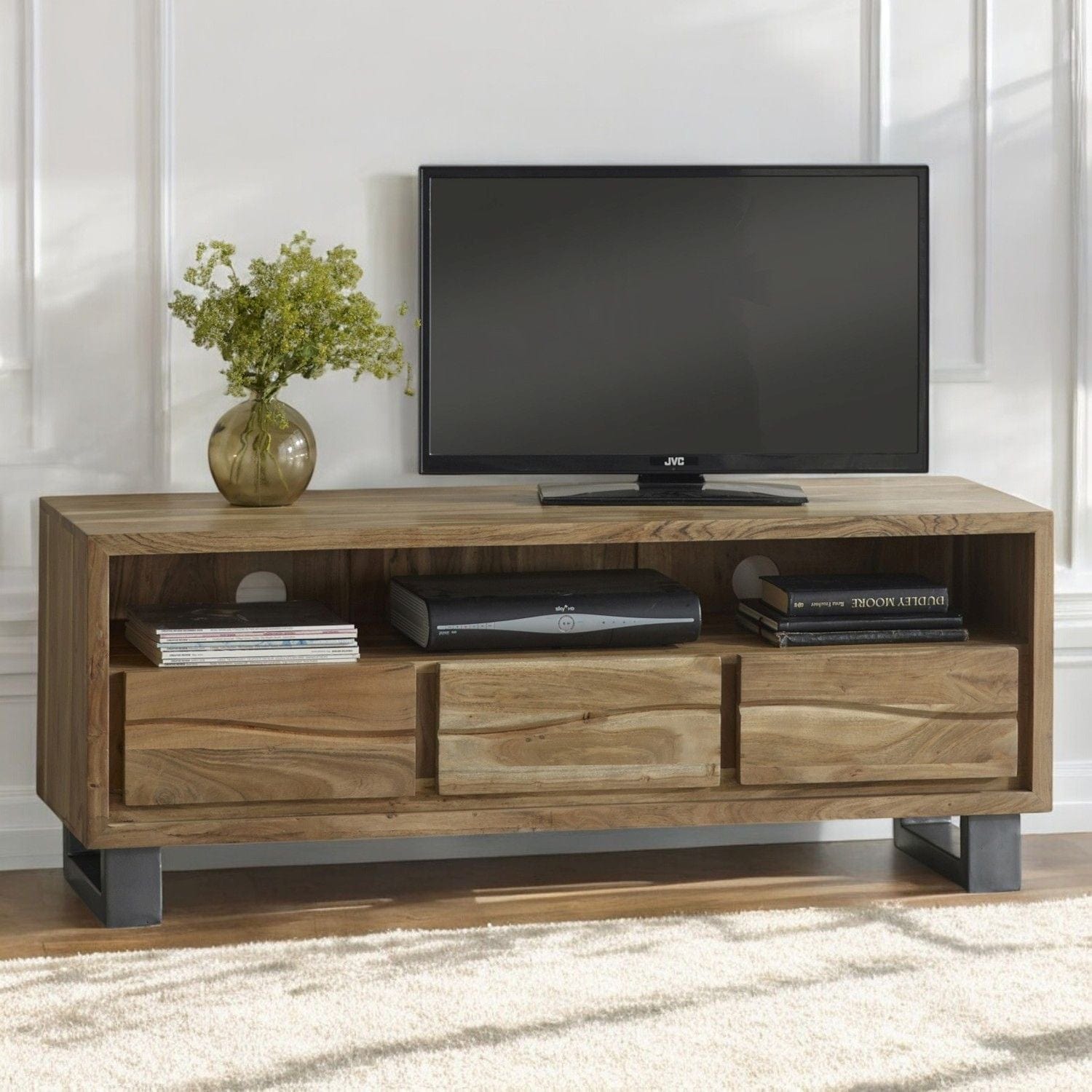 Killarney 140cm Wooden Live Edge TV Media Unit