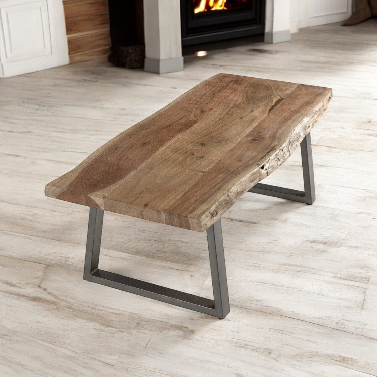 Killarney Wooden Live Edge Coffee Table