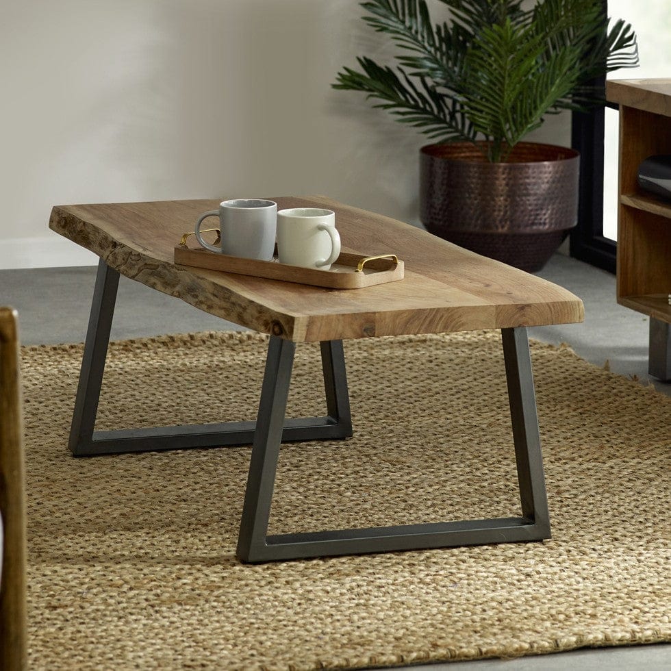 Killarney Wooden Live Edge Coffee Table