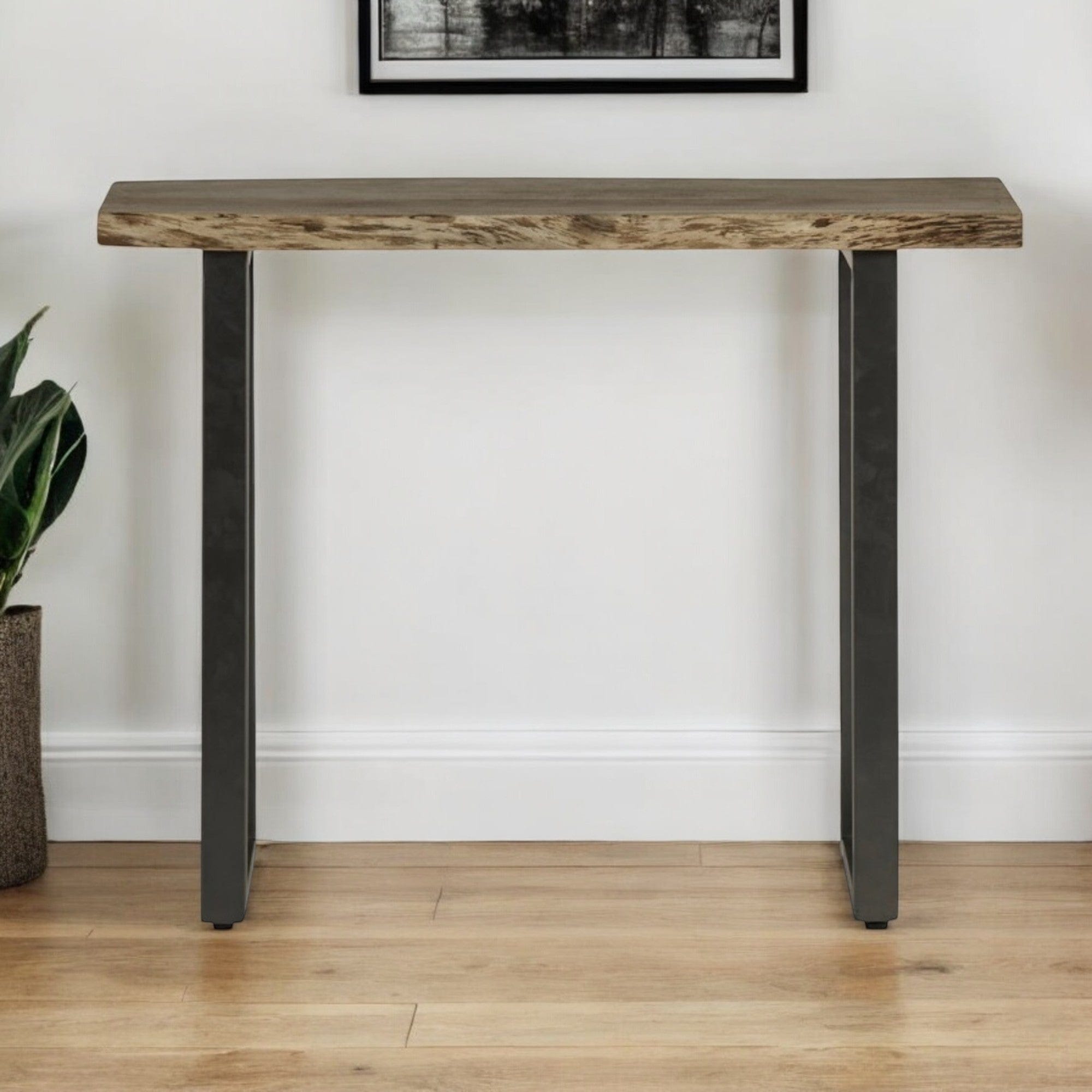 Killarney Wooden Live Edge Console Table