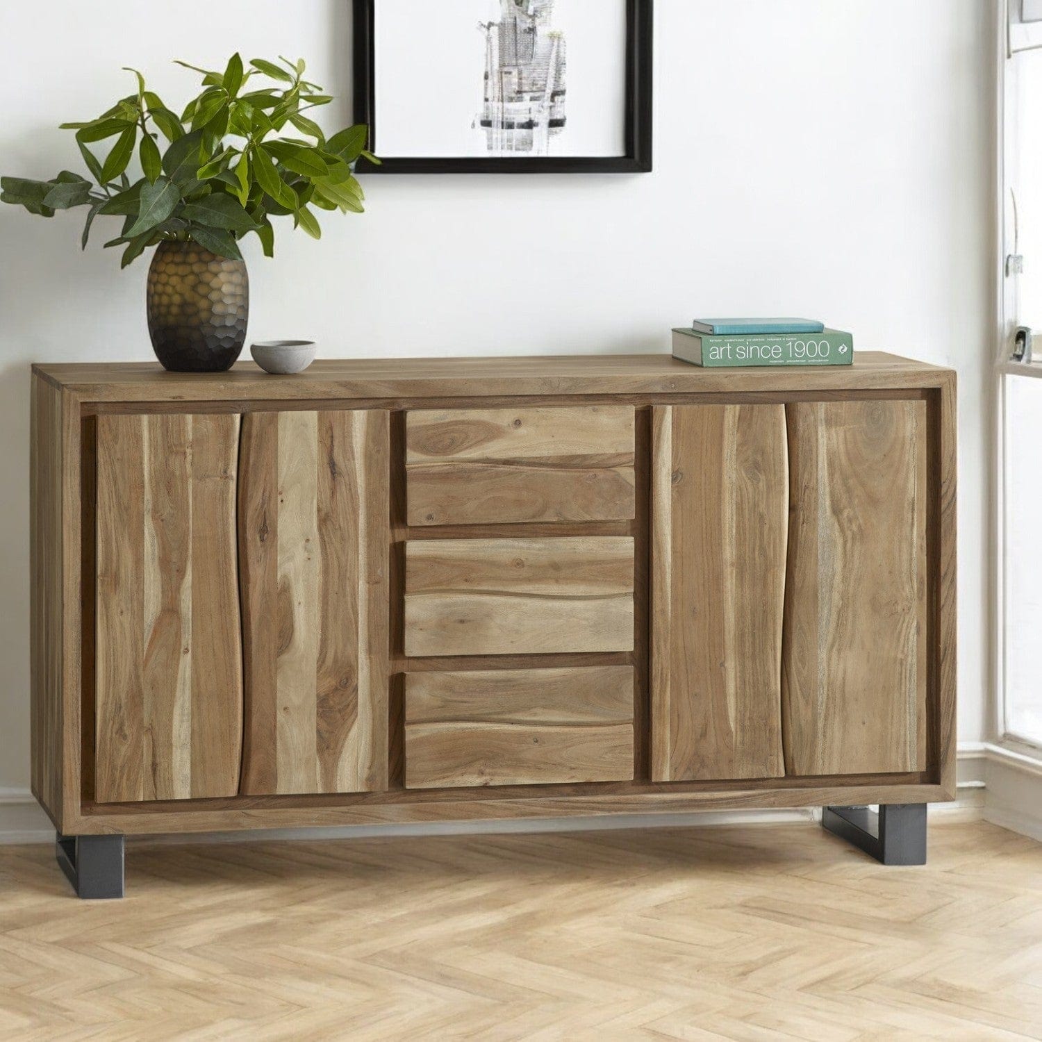 Killarney Wooden Live Edge Extra Large 160cm  Sideboard