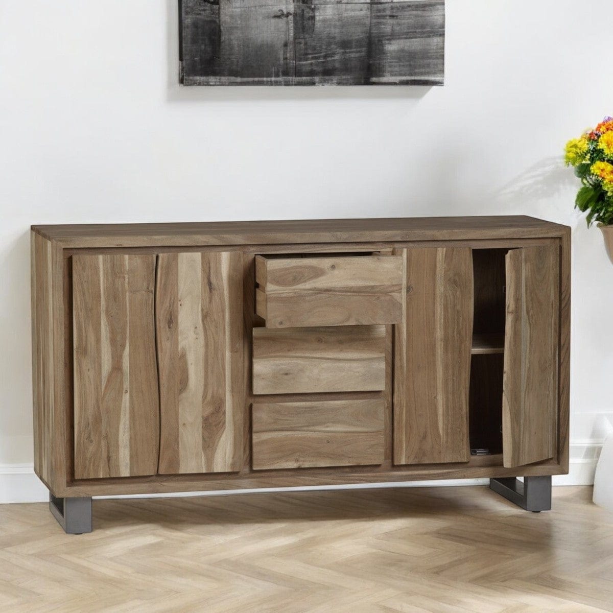 Killarney Wooden Live Edge Extra Large 160cm  Sideboard