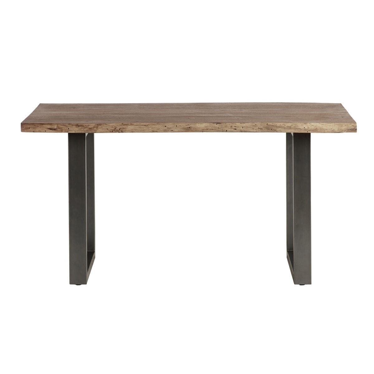 Killarney Wooden Live Edge & Metal Legs 150cm Dining Table