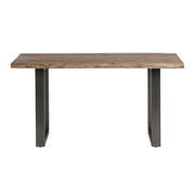 Killarney Wooden Live Edge & Metal Legs 150cm Dining Table