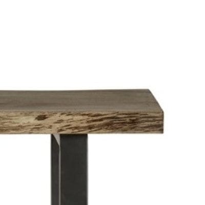 Killarney Wooden Live Edge & Metal Legs 150cm Dining Table