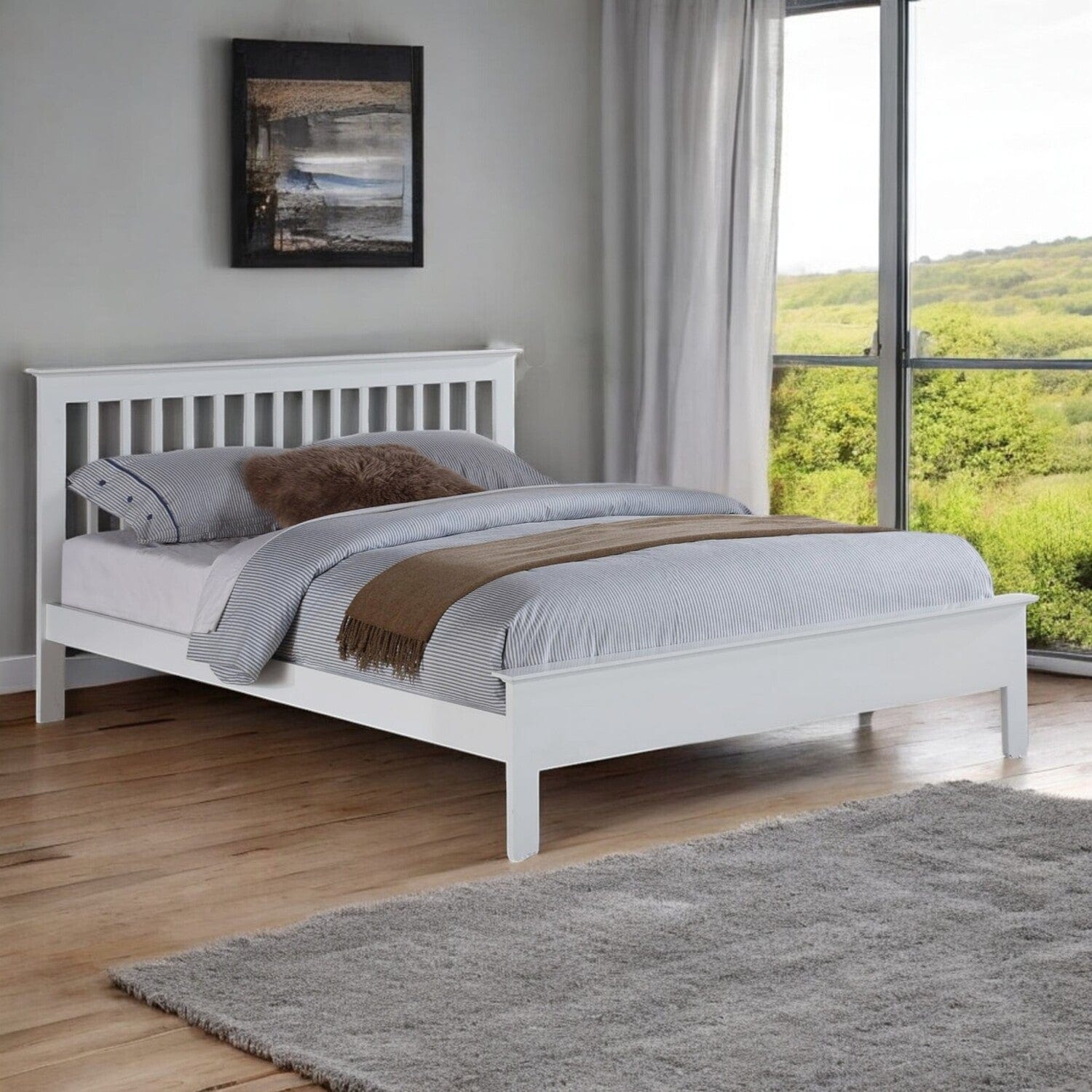  Single 3ft - 90x190cm Mallaig Wooden Bed Frame