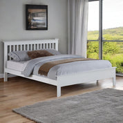 White / Single 3ft - 90x190cm Mallaig Wooden Bed Frame