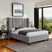 Silver / Double 4ft6 - 135x190cm Malpas Upholstered Bed Frame