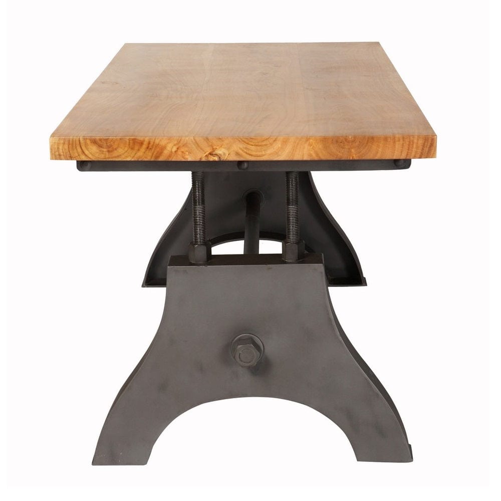 Meath Industrial Metal & Wood Coffee Table
