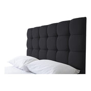 Narberth Cube Pattern Tufted Fabric Upholstered Bed Frame