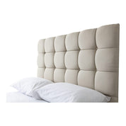 Narberth Cube Pattern Tufted Fabric Upholstered Bed Frame