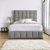 Neston Boucle Fabric Ottoman Storage Bed