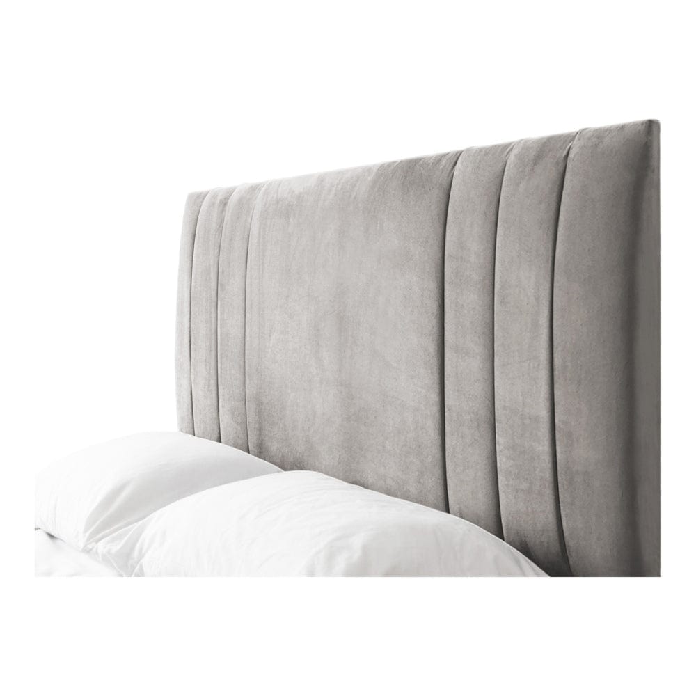 Newport Modern Design Velvet Fabric Upholstered Bed Frame