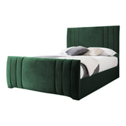 Newport Modern Design Velvet Fabric Upholstered Bed Frame