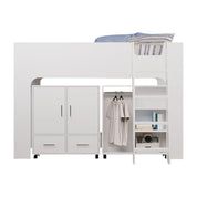 Noah Mid Sleeper Cabin Bed With Storage