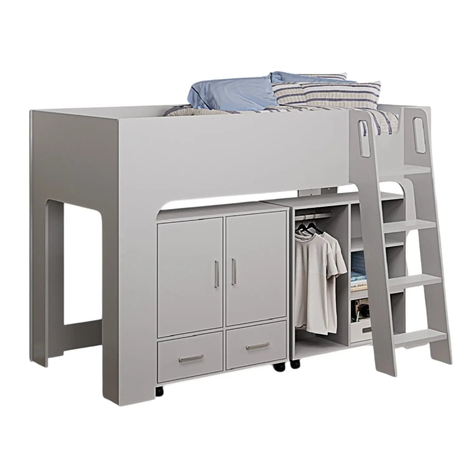 Noah Mid Sleeper Cabin Bed With Storage