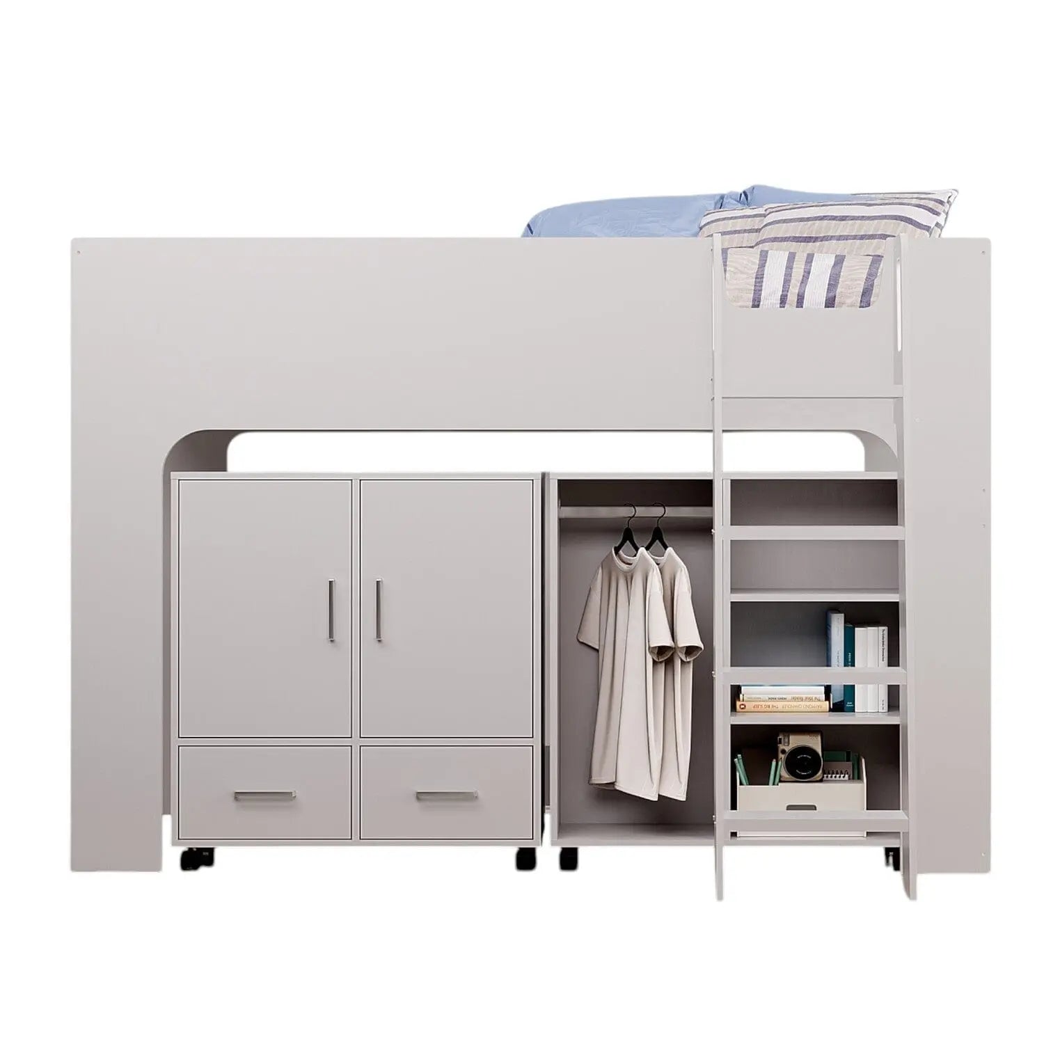Noah Mid Sleeper Cabin Bed With Storage