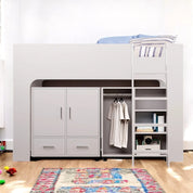 Noah Mid Sleeper Cabin Bed With Storage