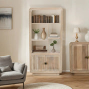 Prehen Large Wooden 2 Door Bookcase