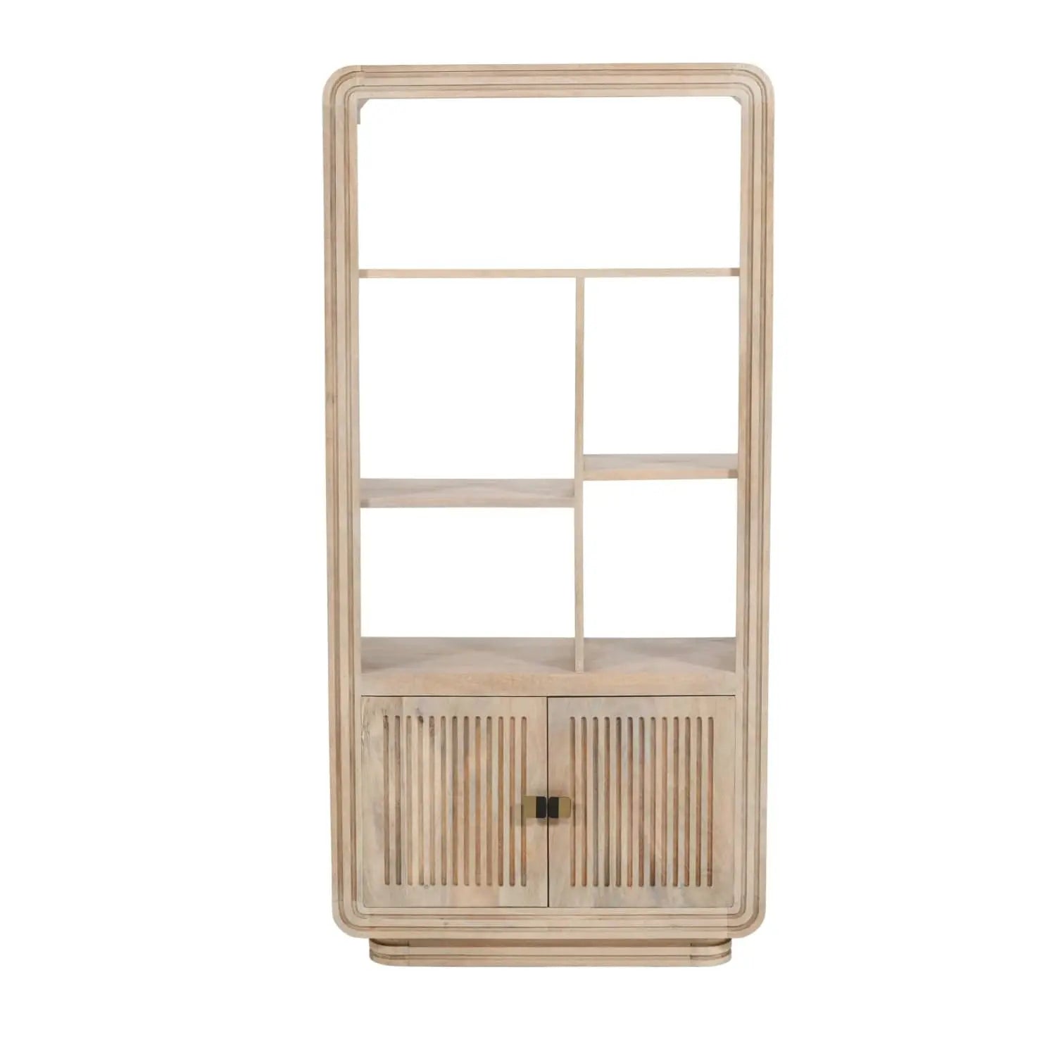 Prehen Large Wooden 2 Door Bookcase