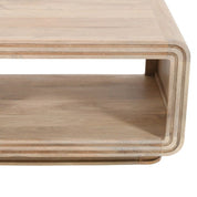 Prehen Light Wooden Rectangular Coffee Table
