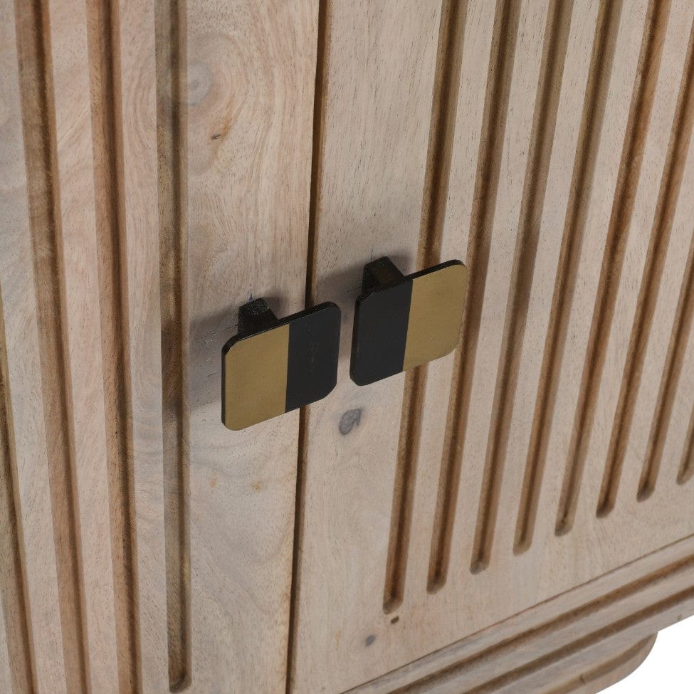 Prehen Wooden 2 Doors 63cm Mini Sideboard Cabinet