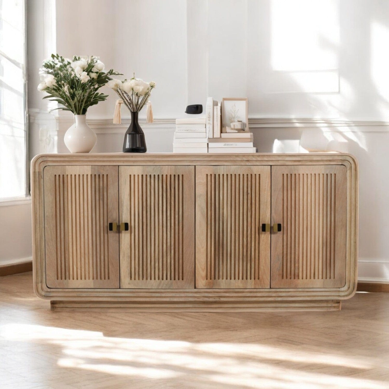 Prehen Wooden 4 Doors 165cm Sideboard