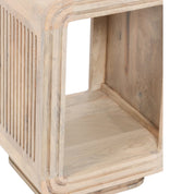 Prehen Wooden Cube Open Side Table