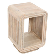 Prehen Wooden Cube Open Side Table