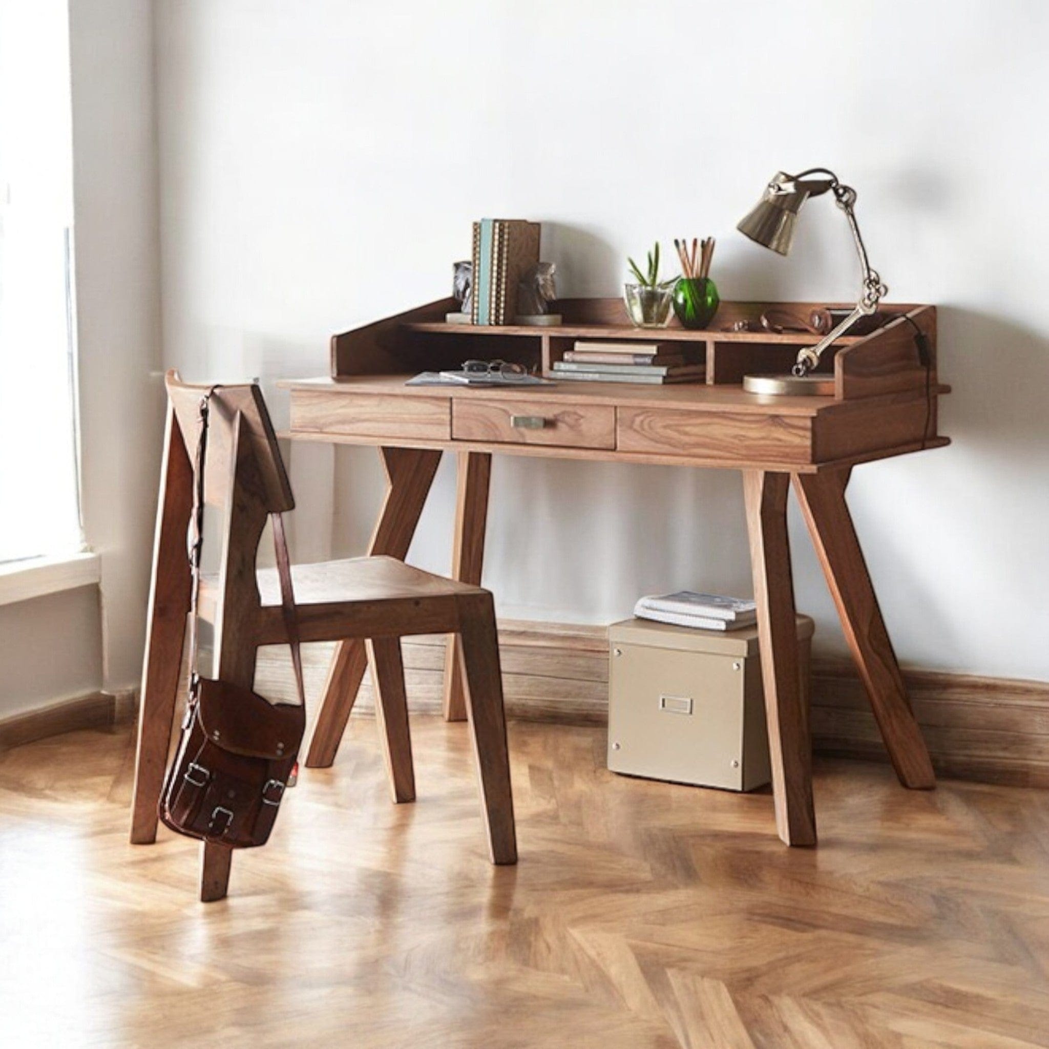 Rossmore 1 Drawer Wooden Desk