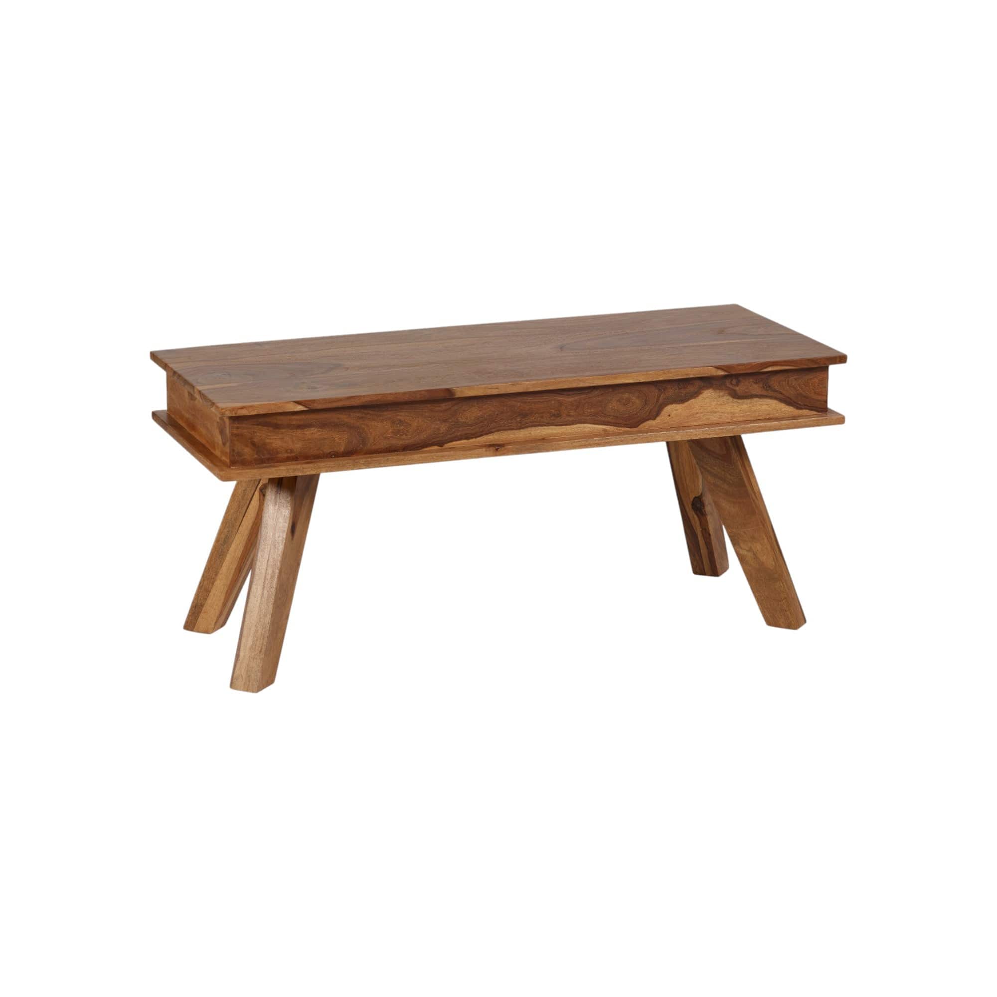 Rossmore 100cm Small Wooden Dining Bench