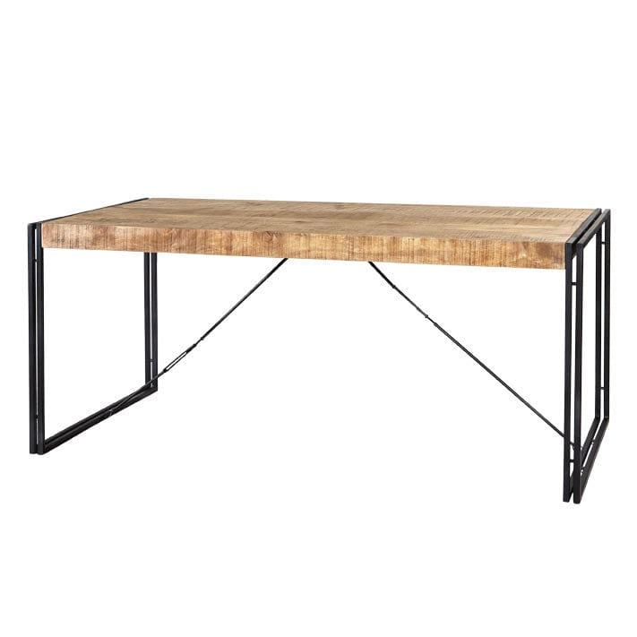 Sligo Industrial Metal & Wood 150cm Dining Table