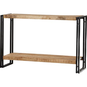 Sligo Industrial Metal & Wood Console Table