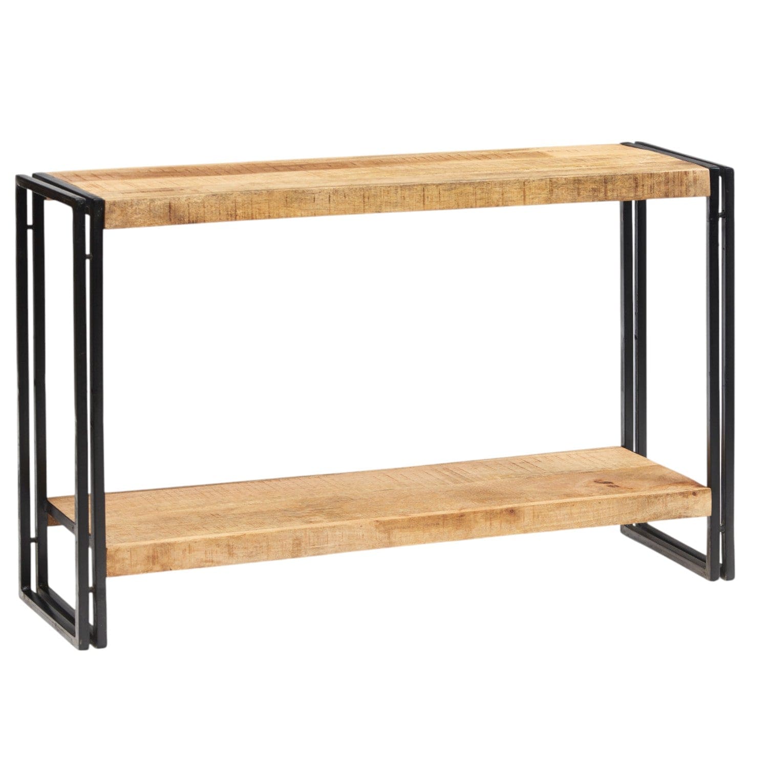 Sligo Industrial Metal & Wood Console Table