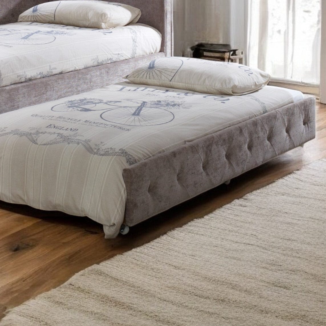 Styal Upholstered Day Bed with Trundle