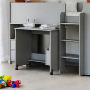 Ted Mid Sleeper Cabin Bed with Desk & Storage
