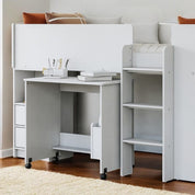 Ted Mid Sleeper Cabin Bed with Desk & Storage