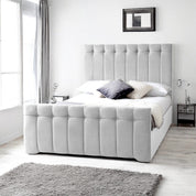 Tenby Modern Velvet Fabric Upholstered Bed Frame
