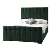 Tenby Modern Velvet Fabric Upholstered Bed Frame