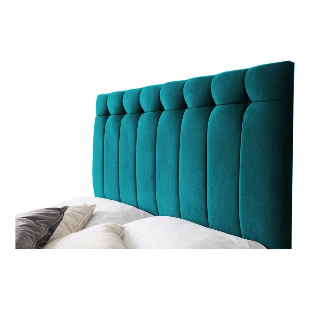 Tenby Modern Velvet Fabric Upholstered Bed Frame